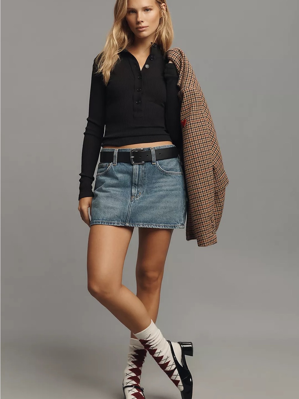 Citizens of Humanity Sheena Long-Sleeve Henley Top - Picture 4 of 9